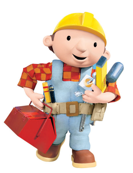 Bob the builder on his way to build the esvelt.nl webhome